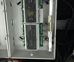 2 modules of the Crestron system