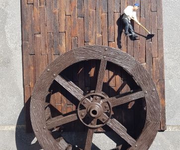 Waterwheel from the Pola watermill