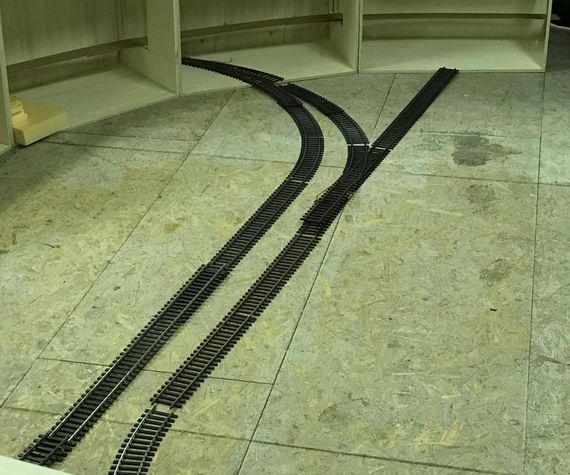 test of the track plan