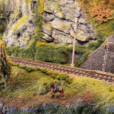 Final version of the HELVETIA diorama